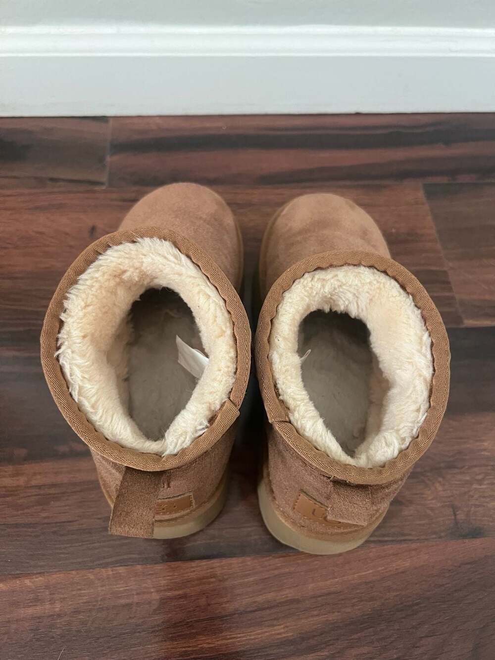 UGG Becca Mini Platform Boots in Chestnut – Women’s Size 6 - Picture 8 of 13